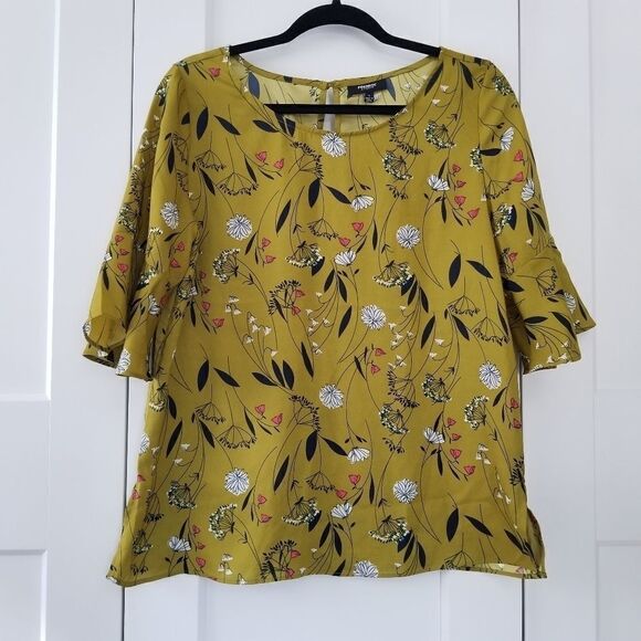 🖤 Premise studio floral blouse - Picture 2 of 5